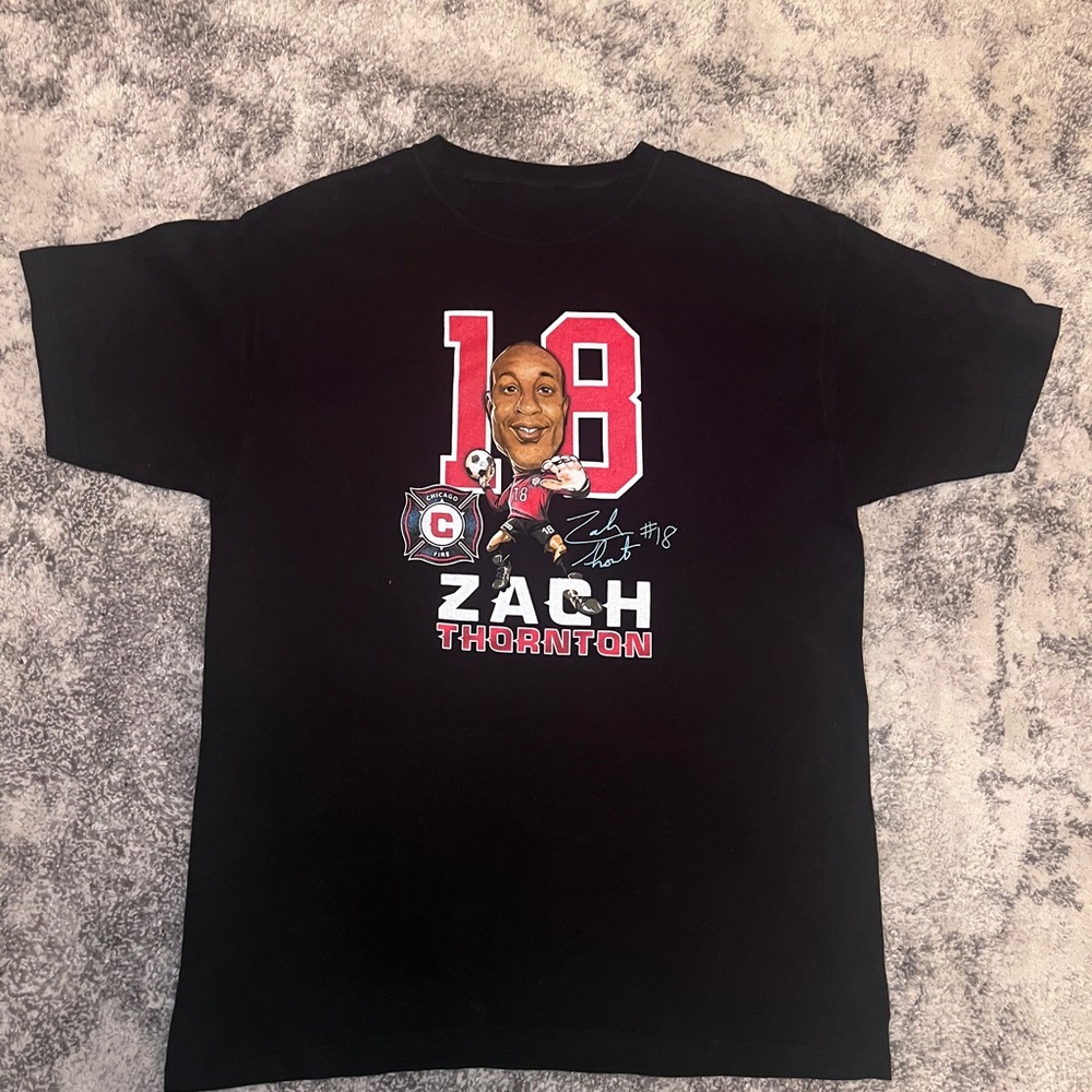 Chicago Fire - Zach Thornton Graphic T-Shirt